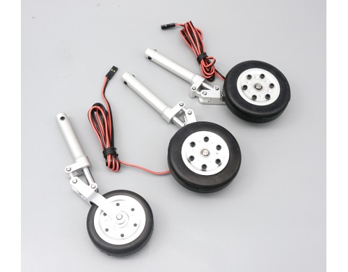 JP Hobby 60mm Electric Brake System With Rubber Tire & 5.0mm Wheel Axial 