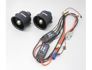 FMS 70mm V2 12 Blade Pro 1900Kv EDF Twin Power Combo With 10A UBEC