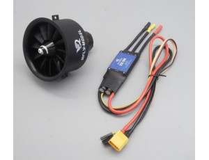 Xfly-Model Galaxy X6 64mm 12 Blade 3200Kv EDF Power Combo For 4S  