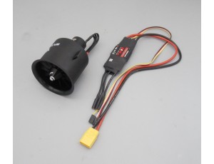 Xfly-Model Galaxy X7 70mm V2 12 Blade 3060 2000Kv EDF Power Combo For 6S High Speed & Thrust Reverse Function