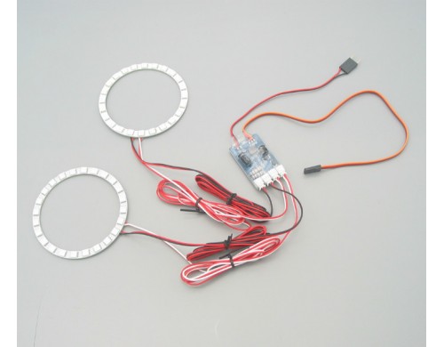 Cyclone Power 3 Colour Led AfterBurn System For 80mm EDF Jet Free Shipping !