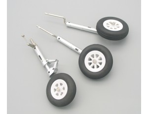 Flightline 1.6M P-38L Upgrade Shock Absorbing Landing Gear Set