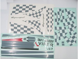 Taft-Hobby Viper Red Decal Set
