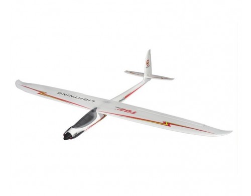 Uanset hvilken Motivere alder Top RC Lightning 1500 V2 Sport Glider 4S PNP Version With Stabilizer