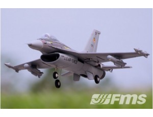 ROC / FMS  F-16 V2 64mm 11 Blade EDF Jet PNP Version