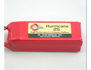 Cyclone Power 14.8V 2,200mAh 25C/30C Cyclone Power 14.8V 2,200mAh 25C/30C