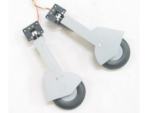 FMS 1.0M P-47 Razorback Electric Retract Main Landing Gear Set