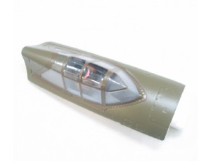 FMS 1.0M P-47 Razorback Whole Canopy Part With Pilot Figure