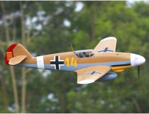 FMS 1.4M BF109F Brown PNP Version