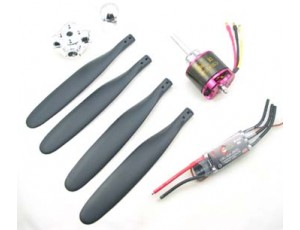 Upgrade Power Combo For FMS 1.4M F4U & P-47 - Free Shipping !