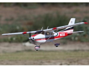 FMS 1.4M Cessna 182 V2 Red PNP Version With Flap