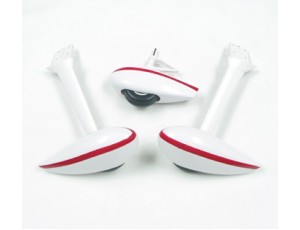 FMS 1.4M Cessna 182 Landing Gear Set - Red