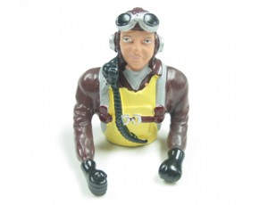 FMS New Pilot Figure PL004 For 1.1M & 1.4M Warbirds FMS New Pilot Figure PL004 For 1.1M & 1.4M Warbirds