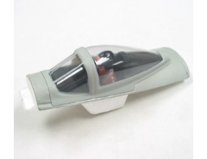 FMS Mini A1 V2 Whole Canopy Part With Pilot Figure
