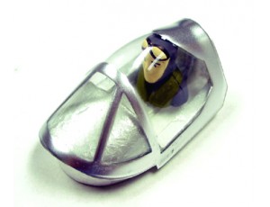 FMS Mini F4U Yellow Whole Canopy Part With Pilot Figure