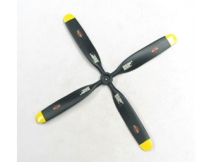 FMS 4 Blade Propeller For Mini V2 Warbirds