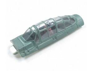 FMS Mini Zero Fighter V2 Whole Canopy Part With Pilot Figure