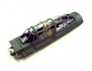 FMS Mini Zero Fighter Whole Canopy Part With Pilot Figure