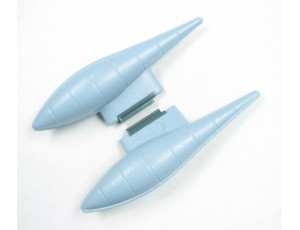 FMS 1.4M P-38 Green Drop Tank Set