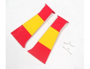 FMS P-51 V7 Red Tail Main Landing Gear Fairing Door