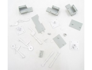 Freewing A-10 Landing Gear Plastic Part Set