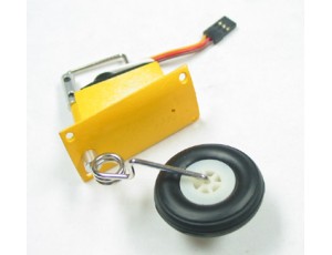 Freewing AT-6 Yellow Tail Gear Part With Steering Servo