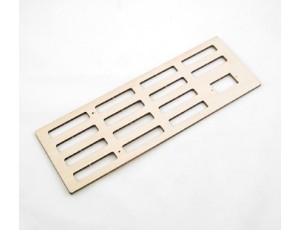 Freewing Battery Wood Plate For F-86 / Mig-15 Freewing Battery Wood Plate For F-86 / Mig-15