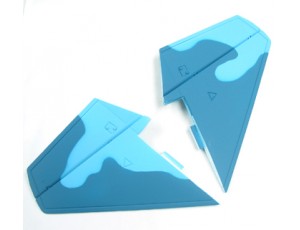 Freewing SU-34 Blue Camo Tail Elevator Part