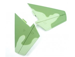 Freewing SU-34 Green Camo Tail Elevator Part