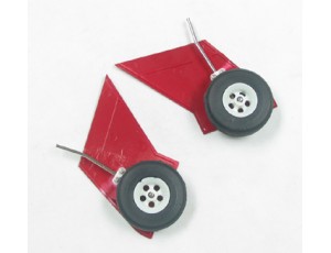 ROC 1.1M Beechcraft Red Main Landing Gear Set