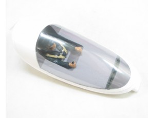 ROC V-Tail Glider Whole Canopy Part With Pilot Figure