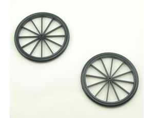 57mm Plastic Scale Wheel / Pair 57mm Plastic Scale Wheel / Pair