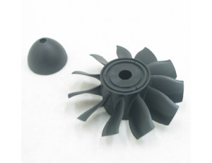 Taft-Hobby 90mm Ducted Fan Rotor Blade & Spinner Set (11 Blade) Taft-Hobby 90mm Ducted Fan Rotor Blade & Spinner Set (11 Blade)