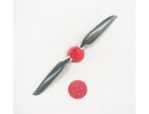 Tensho Parabolic Propeller & Spinner Set W Motor Shaft Adapter