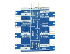 ZTW Beatles Series Brushless ESC Programming Card