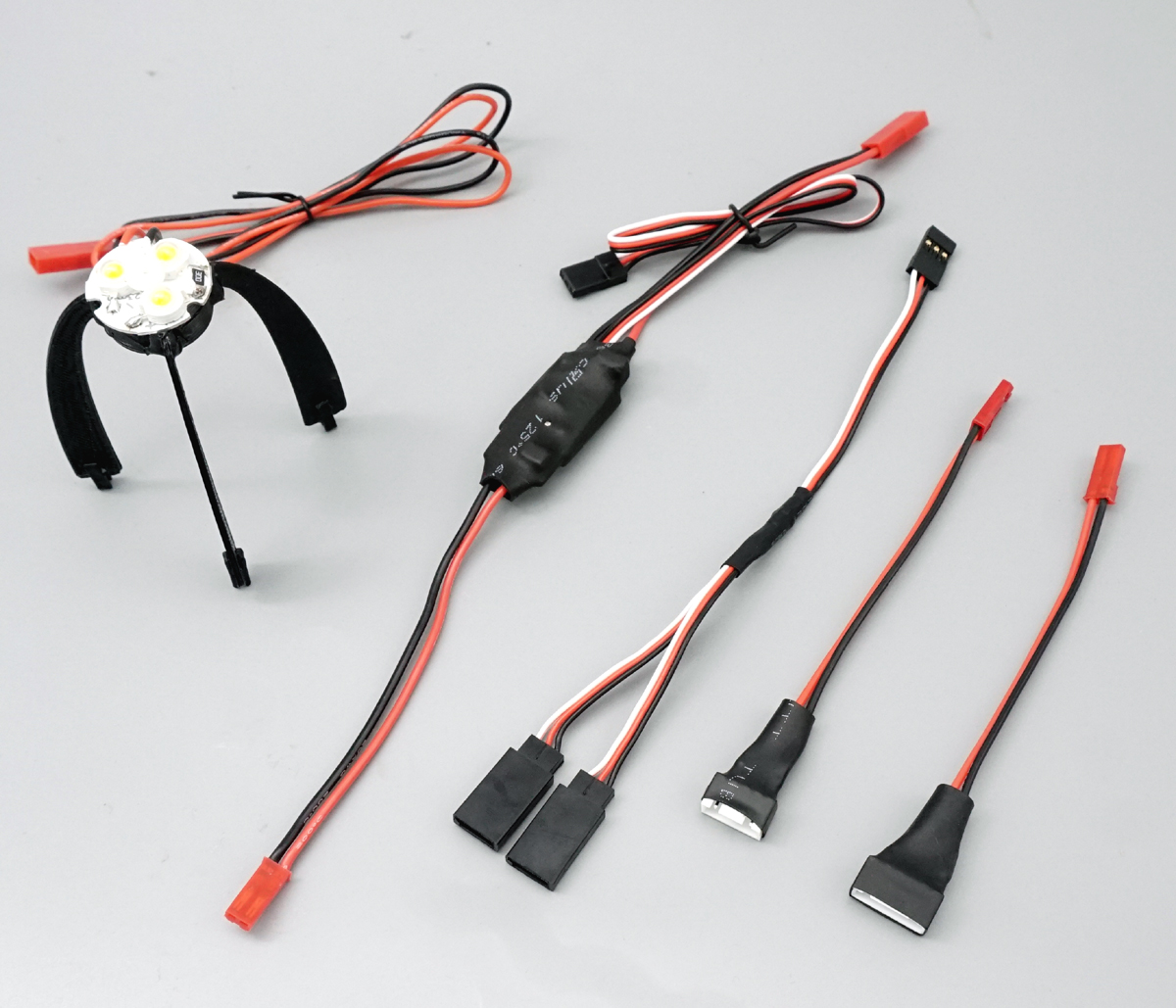Free Shipping ! Cyclone Power 3 Colour Led AfterBurn Sys For Twin 64mm EDF Jet