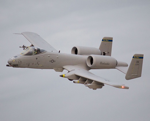 a 10 thunderbolt rc plane