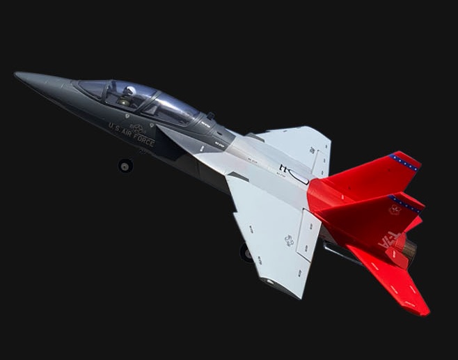 Xfly Model T 7a Red Hawk 64mm 12 Blade Edf Jet Kit Version With Full Servo