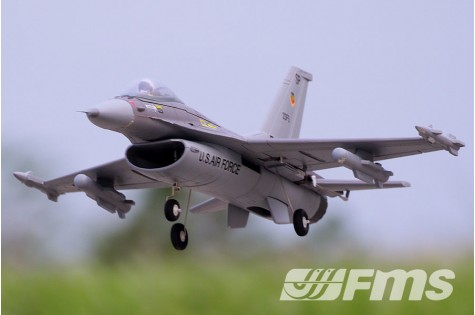 ROC / FMS F-16 V2 64mm 11 Blade EDF Jet PNP Version